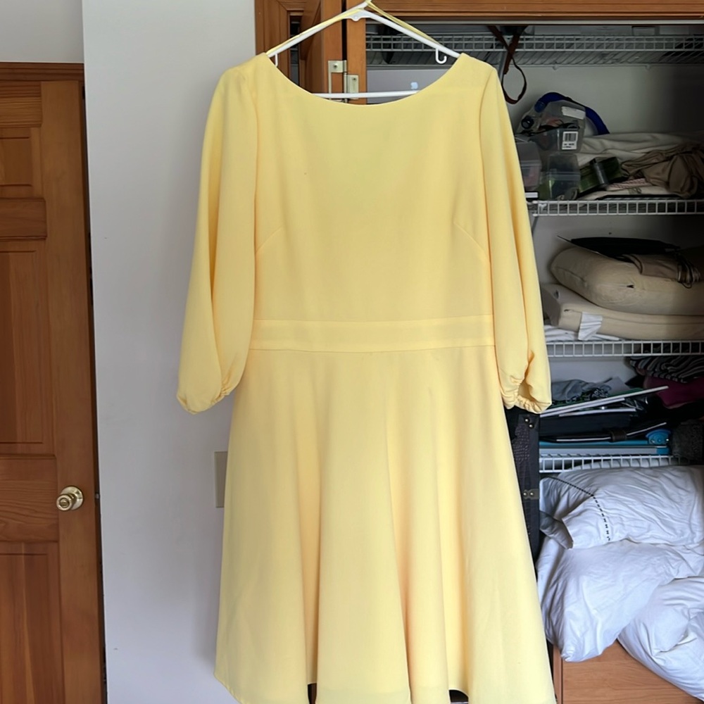 ElizaJ yellow dress